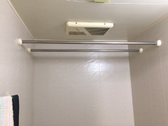 Before：アルファリフォーム　リフォーム事例　浴室換気暖房機新規取付・取替