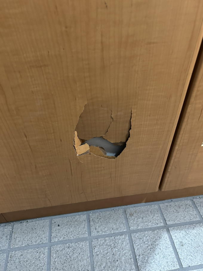 Before：玄関収納扉1